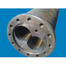 Extruder Conical Twin Screw Barrel Bimetallic